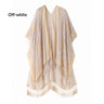 Fashionable Bohemian Style Velvet Long Handmade Fringed Shawl