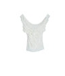 Thousand-layer Pure-youthful Off-shoulder Versatile Camisole